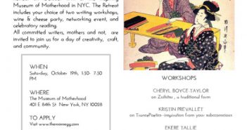 Feeding the Muse: A One-Day Writing Retreat
