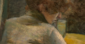 Woman Drinking Absinthe by Katherine E. Young