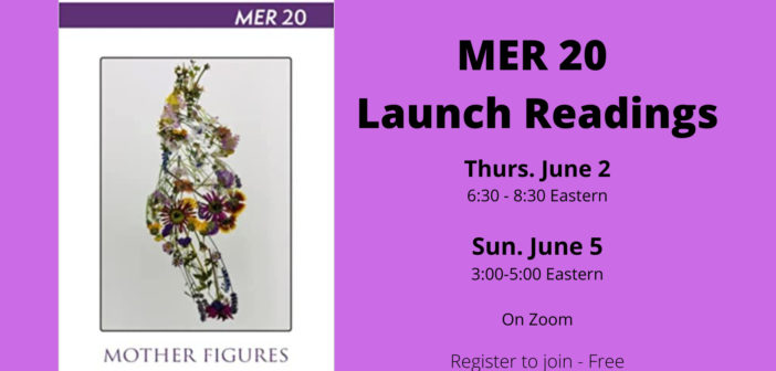 MER 20 Launch Parties June 2nd and June 5th on Zoom